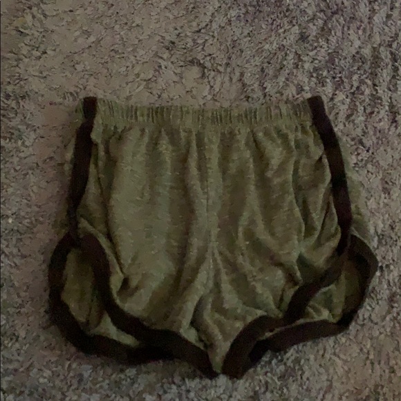 brandy melville grey and navy shorts - Picture 1 of 2